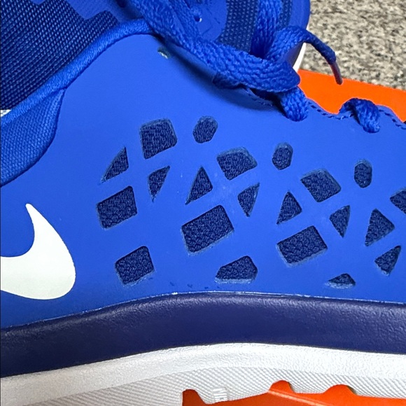 Nike Flex 2015 RN Royal Blue Sneakers with White Swoosh Dodger Blue Men’s 8 - Picture 10 of 12